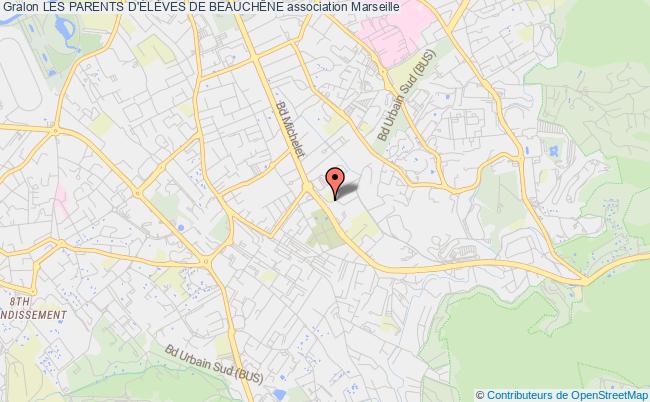 plan association Les Parents D'ÉlÈves De BeauchÊne Marseille 9