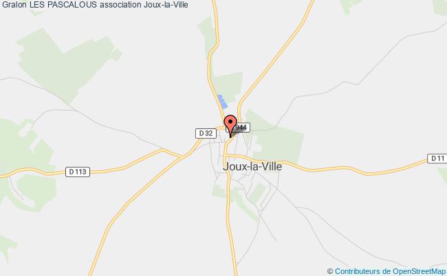 plan association Les Pascalous Joux-la-Ville