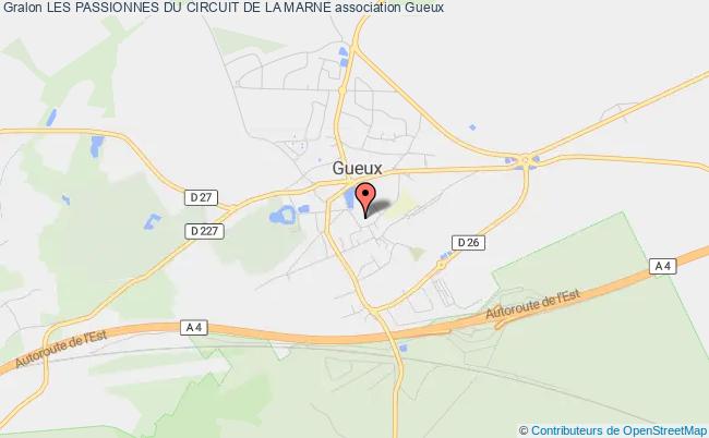 plan association Les Passionnes Du Circuit De La Marne Gueux