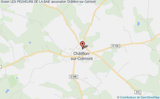 plan association Les PÊcheurs De La Baie Châtillon-sur-Colmont