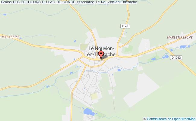 plan association Les Pecheurs Du Lac De Conde Le    Nouvion-en-Thiérache