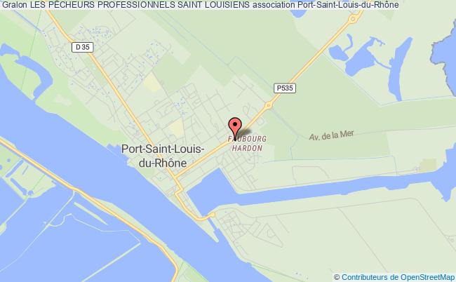 plan association Les PÊcheurs Professionnels Saint Louisiens Port-Saint-Louis-du-Rhône
