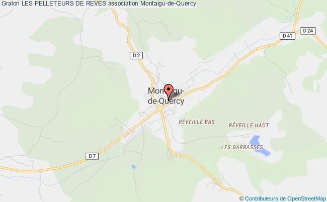 plan association Les Pelleteurs De Reves Montaigu-de-Quercy