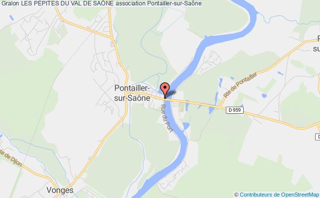 plan association Les PÉpites Du Val De SaÔne Pontailler-sur-Saône