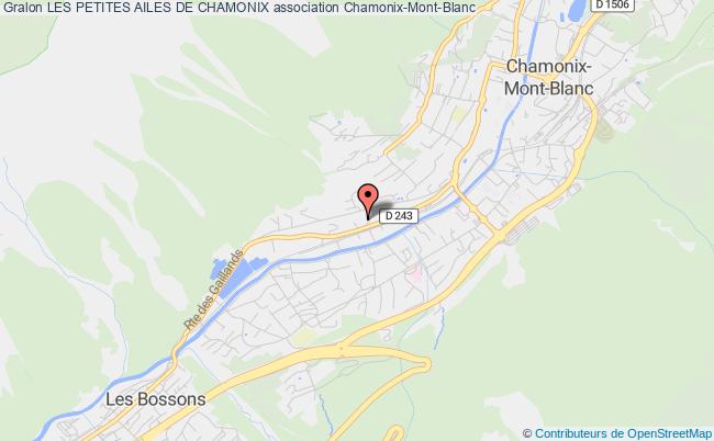 plan association Les Petites Ailes De Chamonix Chamonix-Mont-Blanc