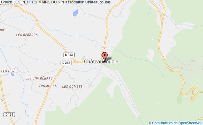 plan association Les Petites Mains Du Rpi Châteaudouble