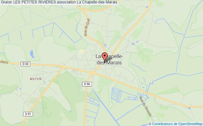 plan association Les Petites RiviÈres La Chapelle-des-Marais