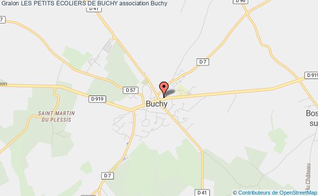 plan association Les Petits Écoliers De Buchy Buchy