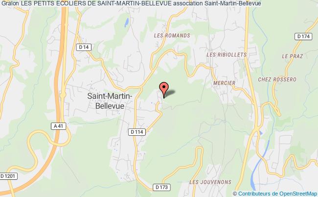 plan association Les Petits Ecoliers De Saint-martin-bellevue Saint-Martin-Bellevue