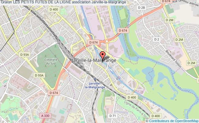 plan association Les Petits Futes De La Ligne Jarville-la-Malgrange
