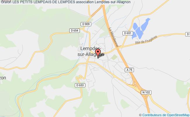 plan association Les Petits Lempdais De Lempdes Lempdes-sur-Allagnon