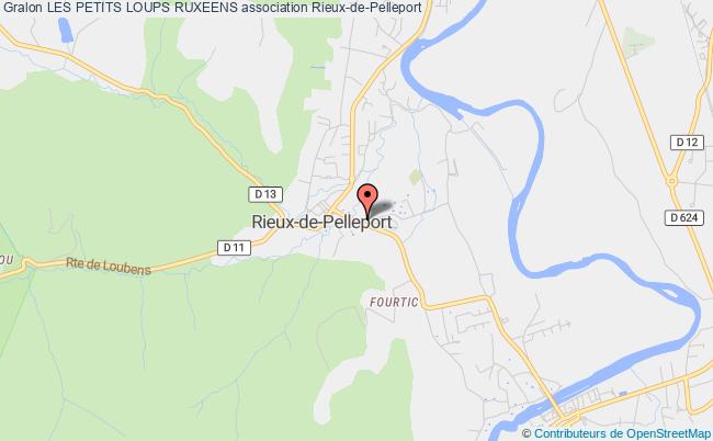 plan association Les Petits Loups Ruxeens Rieux-de-Pelleport