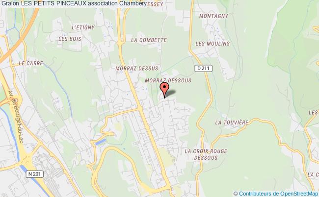 plan association Les Petits Pinceaux Chambéry