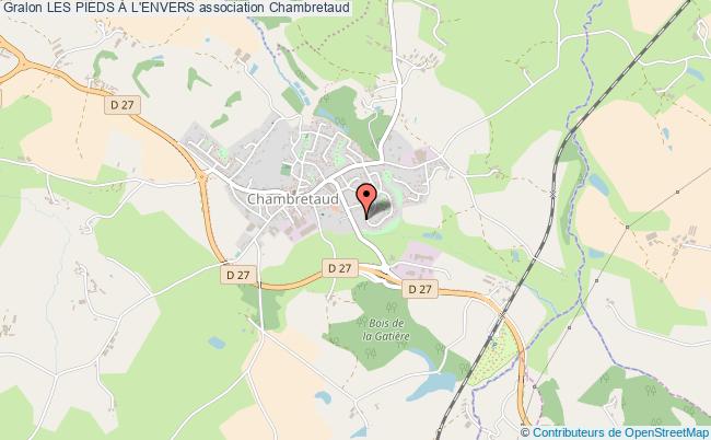 LES PIEDS À L'ENVERS