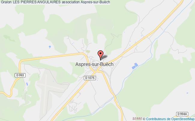 plan association Les Pierres Angulaires Aspres-sur-Buëch