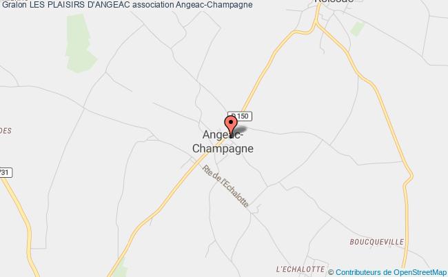plan association Les Plaisirs D'angeac Angeac-Champagne