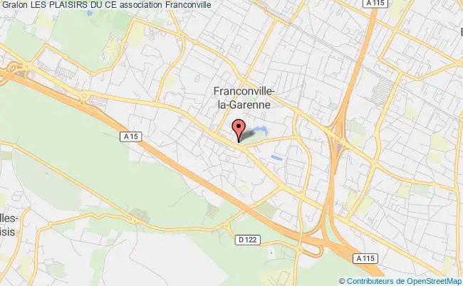 plan association Les Plaisirs Du Ce Franconville