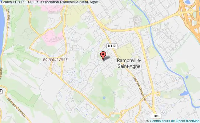 plan association Les Pleiades Ramonville-Saint-Agne