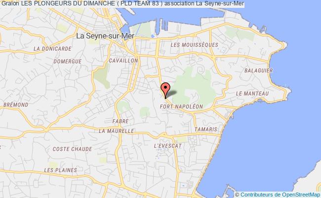 plan association Les Plongeurs Du Dimanche ( Pld Team 83 ) La Seyne-sur-Mer