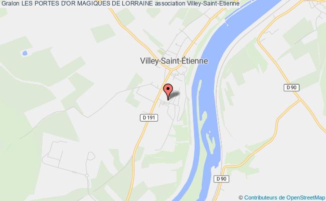 plan association Les Portes D'or Magiques De Lorraine Villey-Saint-Étienne
