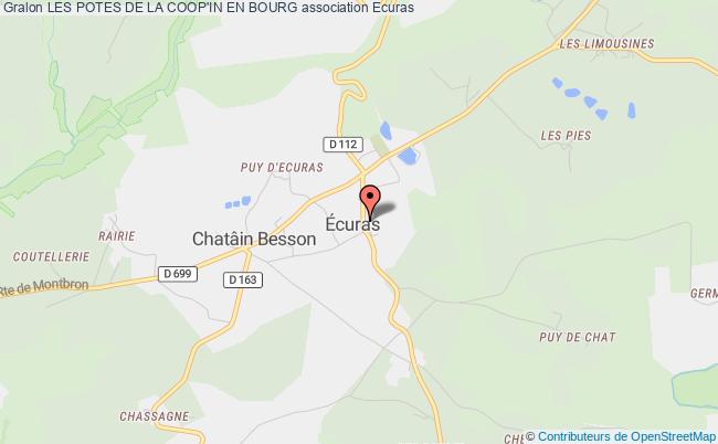 plan association Les Potes De La Coop'in En Bourg Écuras