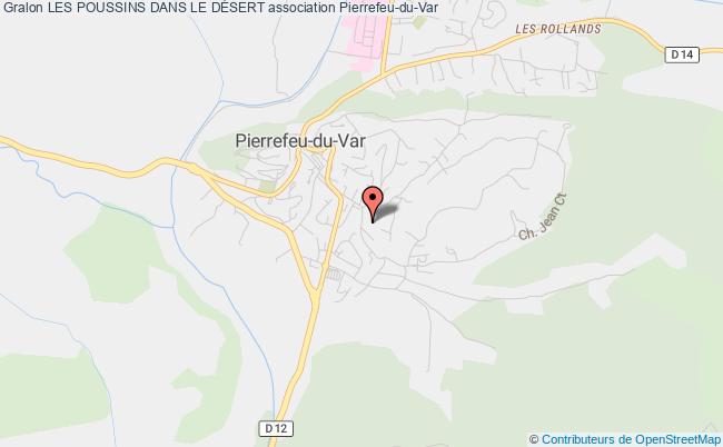 plan association Les Poussins Dans Le DÉsert Pierrefeu-du-Var