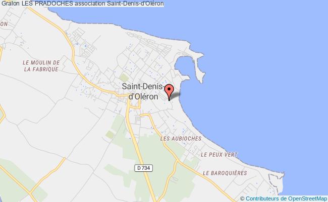 plan association Les Pradoches Saint-Denis-d'Oléron