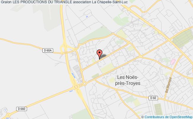 plan association Les Productions Du Triangle La Chapelle-Saint-Luc
