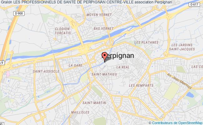 centre ville perpignan carte Les Professionnels De Sante De Perpignan Centre Ville Association Perpignan Centre Ville La Sante Les Professionnels Liberaux Perpignan centre ville perpignan carte