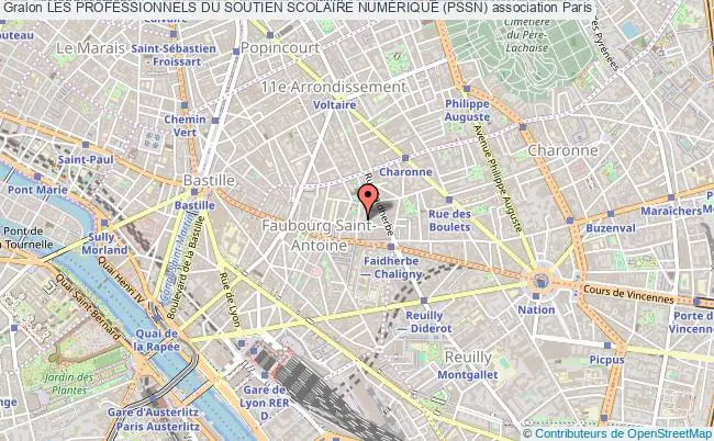 plan association Les Professionnels Du Soutien Scolaire NumÉrique (pssn) Paris
