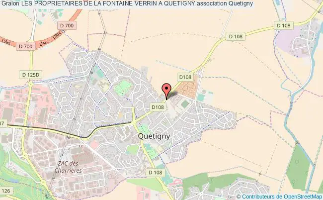 plan association Les Proprietaires De La Fontaine Verrin A Quetigny Quetigny