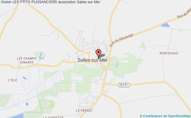 plan association Les Ptits Plaisanciers Salles-sur-Mer