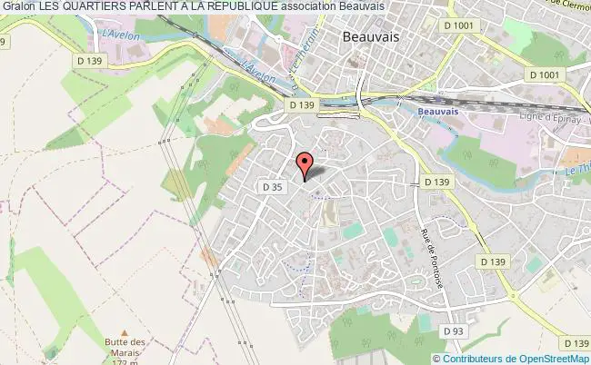 plan association Les Quartiers Parlent A La Republique Beauvais