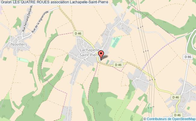 plan association Les Quatre Roues Lachapelle-Saint-Pierre