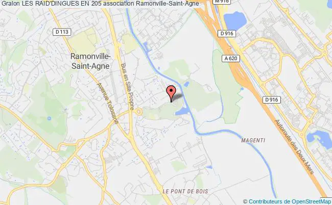 plan association Les Raid'dingues En 205 Ramonville-Saint-Agne