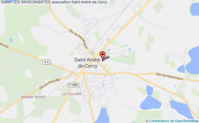 plan association Les Randombistes Saint-André-de-Corcy