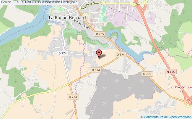 plan association Les Renaudins Herbignac