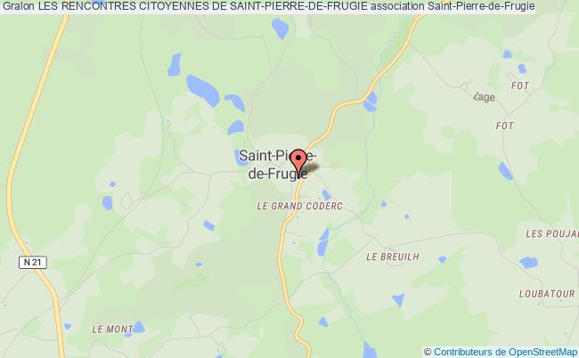 LES RENCONTRES CITOYENNES DE SAINT-PIERRE-DE-FRUGIE