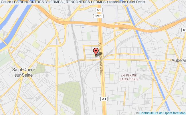 plan association Les Rencontres D'hermes ( Rencontres Hermes ) Saint-Denis
