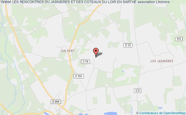 plan association Les Rencontres Du Jasnieres Et Des Coteaux Du Loir En Sarthe Lhomme