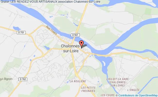 plan association Les Rendez-vous Artisanaux Chalonnes-sur-Loire