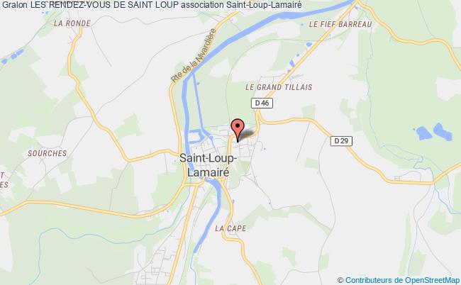 plan association Les Rendez-vous De Saint Loup Saint-Loup-Lamairé