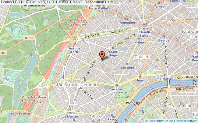 plan association Les Reniements, C'est Maintenant ! Paris