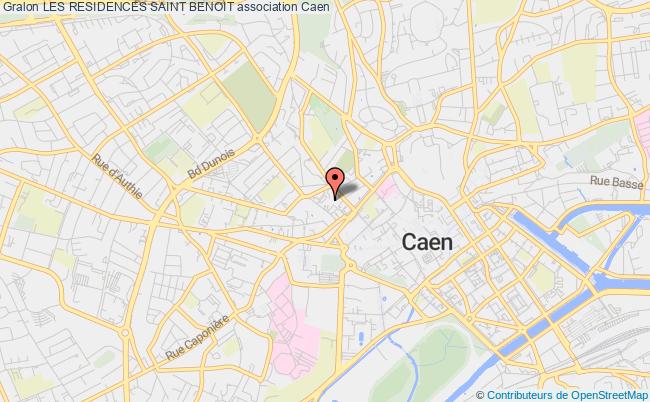 plan association Les Residences Saint Benoit Caen