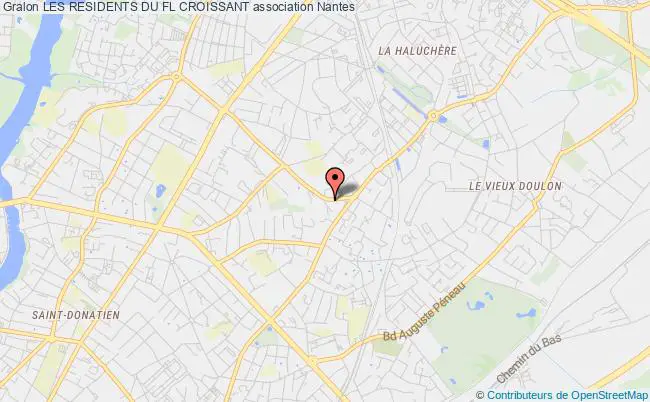plan association Les Residents Du Fl Croissant Nantes