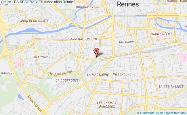 plan association Les RÉsonables Rennes