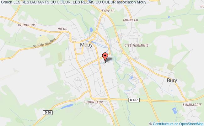 LES RESTAURANTS DU COEUR, LES RELAIS DU COEUR