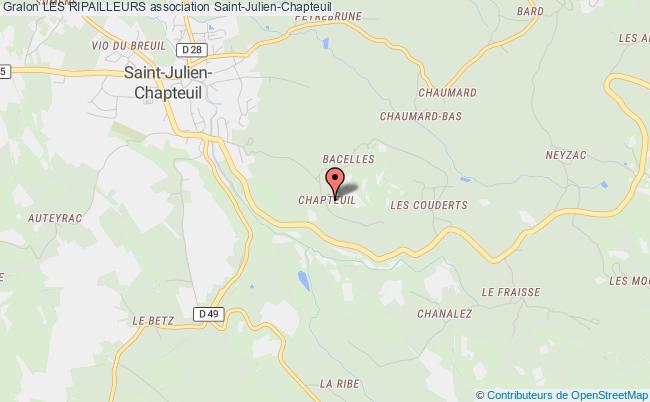 plan association Les Ripailleurs Saint-Julien-Chapteuil