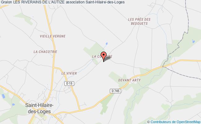 plan association Les Riverains De L'autize Saint-Hilaire-des-Loges