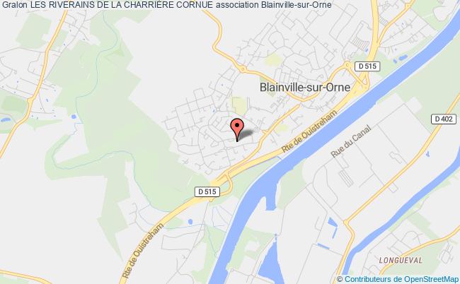 plan association Les Riverains De La CharriÈre Cornue Blainville-sur-Orne